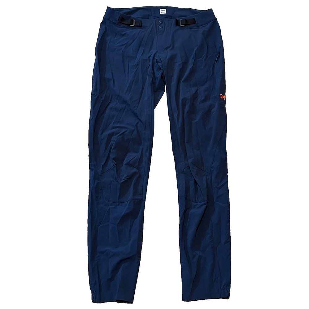Rapha Mens Trail Lightweight Pants Size Medium Cycling Water Repellent Navy